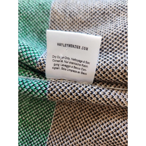 Hayley Menzies Leopard Print Women's Cardigan Sweater size small excellent cond. - Picture 9 of 13